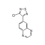 3-Chloro-4-(quinoxalin-6-yl)-1,2,5-thiadiazole