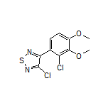 3-Chloro-4-(2-chloro-3,4-dimethoxyphenyl)-1,2,5-thiadiazole