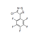 3-Chloro-4-(perfluorophenyl)-1,2,5-thiadiazole