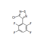 3-Chloro-4-(2,3,5,6-tetrafluorophenyl)-1,2,5-thiadiazole