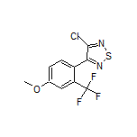 3-Chloro-4-[4-methoxy-2-(trifluoromethyl)phenyl]-1,2,5-thiadiazole