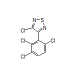 3-Chloro-4-(2,3,6-trichlorophenyl)-1,2,5-thiadiazole