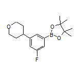 3-Fluoro-5-(tetrahydro-2H-pyran-4-yl)phenylboronic Acid Pinacol Ester