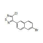 3-(6-Bromo-2-naphthyl)-4-chloro-1,2,5-thiadiazole