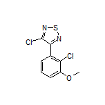 3-Chloro-4-(2-chloro-3-methoxyphenyl)-1,2,5-thiadiazole