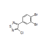 3-Chloro-4-(3,4-dibromophenyl)-1,2,5-thiadiazole