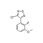 3-Chloro-4-(2-fluoro-3-methoxyphenyl)-1,2,5-thiadiazole