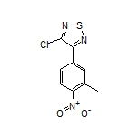 3-Chloro-4-(3-methyl-4-nitrophenyl)-1,2,5-thiadiazole