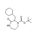 1-Boc-2-(cyclohexylmethyl)-3-oxo-1,4-diazepane