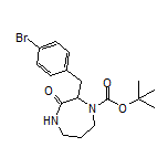 1-Boc-2-(4-bromobenzyl)-3-oxo-1,4-diazepane