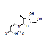 1-[(2R,3S,4S,5R)-4-Hydroxy-5-(hydroxymethyl)-3-methyltetrahydrofuran-2-yl]pyrimidine-2,4(1H,3H)-dione