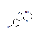 (R)-3-(4-Bromophenyl)-1,4-diazepan-2-one