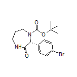 (R)-1-Boc-2-(4-bromophenyl)-3-oxo-1,4-diazepane