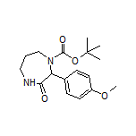 1-Boc-2-(4-methoxyphenyl)-3-oxo-1,4-diazepane