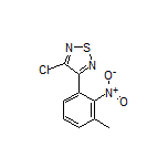 3-Chloro-4-(3-methyl-2-nitrophenyl)-1,2,5-thiadiazole