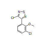 3-Chloro-4-(3-chloro-2-methoxyphenyl)-1,2,5-thiadiazole