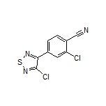 2-Chloro-4-(4-chloro-1,2,5-thiadiazol-3-yl)benzonitrile