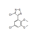 3-Chloro-4-(5-chloro-2,3-dimethoxyphenyl)-1,2,5-thiadiazole