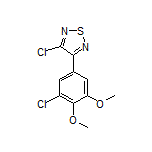 3-Chloro-4-(3-chloro-4,5-dimethoxyphenyl)-1,2,5-thiadiazole