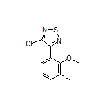 3-Chloro-4-(2-methoxy-3-methylphenyl)-1,2,5-thiadiazole