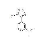 3-Chloro-4-(3-isopropylphenyl)-1,2,5-thiadiazole