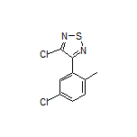 3-Chloro-4-(5-chloro-2-methylphenyl)-1,2,5-thiadiazole