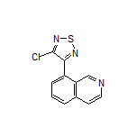 3-Chloro-4-(isoquinolin-8-yl)-1,2,5-thiadiazole