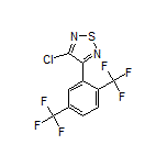 3-[2,5-Bis(trifluoromethyl)phenyl]-4-chloro-1,2,5-thiadiazole