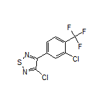 3-Chloro-4-[3-chloro-4-(trifluoromethyl)phenyl]-1,2,5-thiadiazole