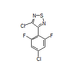 3-Chloro-4-(4-chloro-2,6-difluorophenyl)-1,2,5-thiadiazole