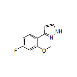 3-(4-Fluoro-2-methoxyphenyl)-1H-pyrazole