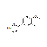 3-(3-Fluoro-4-methoxyphenyl)-1H-pyrazole