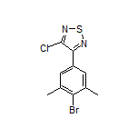 3-(4-Bromo-3,5-dimethylphenyl)-4-chloro-1,2,5-thiadiazole