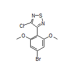 3-(4-Bromo-2,6-dimethoxyphenyl)-4-chloro-1,2,5-thiadiazole