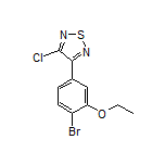 3-(4-Bromo-3-ethoxyphenyl)-4-chloro-1,2,5-thiadiazole