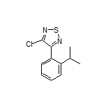 3-Chloro-4-(2-isopropylphenyl)-1,2,5-thiadiazole