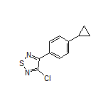 3-Chloro-4-(4-cyclopropylphenyl)-1,2,5-thiadiazole