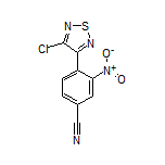 4-(4-Chloro-1,2,5-thiadiazol-3-yl)-3-nitrobenzonitrile