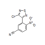 3-(4-Chloro-1,2,5-thiadiazol-3-yl)-4-nitrobenzonitrile