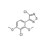 3-Chloro-4-(3-chloro-2,4-dimethoxyphenyl)-1,2,5-thiadiazole