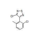 3-Chloro-4-(2-chloro-6-methylphenyl)-1,2,5-thiadiazole