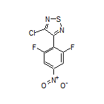 3-Chloro-4-(2,6-difluoro-4-nitrophenyl)-1,2,5-thiadiazole