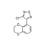 3-Chloro-4-(2,3-dihydrobenzo[b][1,4]dioxin-5-yl)-1,2,5-thiadiazole