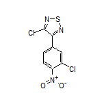 3-Chloro-4-(3-chloro-4-nitrophenyl)-1,2,5-thiadiazole