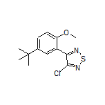 3-[5-(tert-Butyl)-2-methoxyphenyl]-4-chloro-1,2,5-thiadiazole