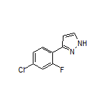 3-(4-Chloro-2-fluorophenyl)-1H-pyrazole