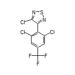 3-Chloro-4-[2,6-dichloro-4-(trifluoromethyl)phenyl]-1,2,5-thiadiazole