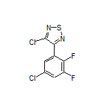 3-Chloro-4-(5-chloro-2,3-difluorophenyl)-1,2,5-thiadiazole