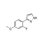 3-(2-Fluoro-4-methoxyphenyl)-1H-pyrazole