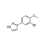 3-(3-Bromo-4-methoxyphenyl)-1H-pyrazole